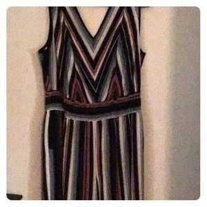 Wide leg v neck pantsuits muti color nwot